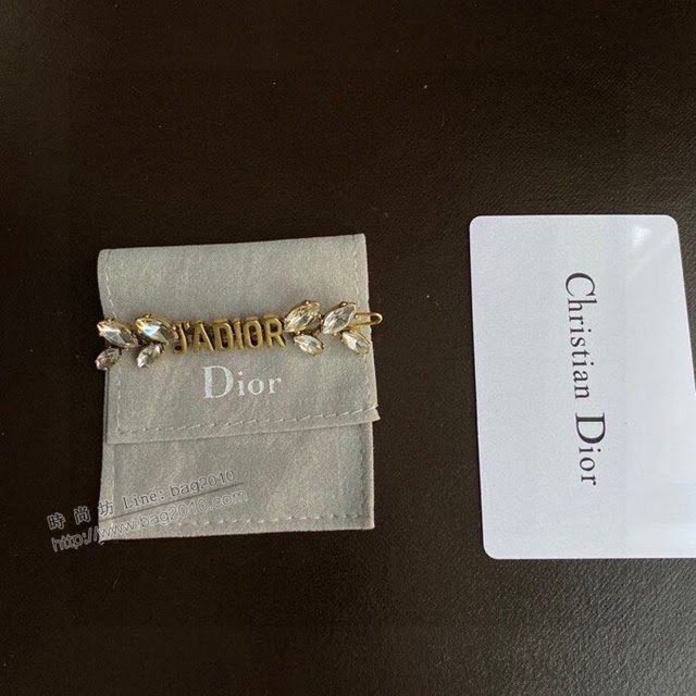 Dior飾品 迪奧經典熱銷款字母DIOR髮夾  zgd1132